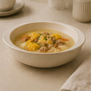 Large-Diameter Household Soup Bowl